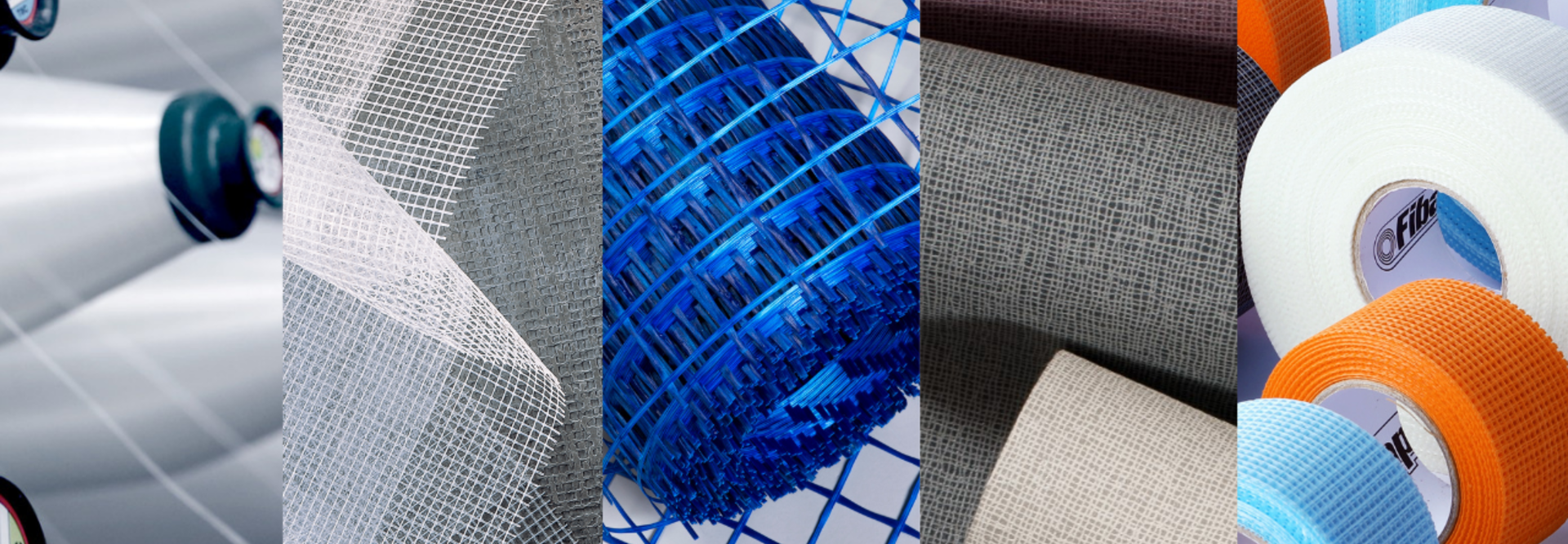 Adfors Banner Image With Yarns, Tapes and Grids