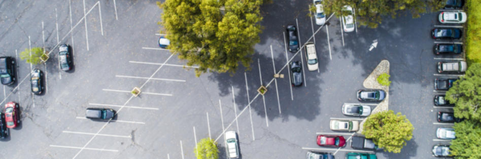 Geogrelhas de reforço de pavimento para estacionamentos