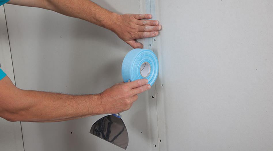 Drywall tape application